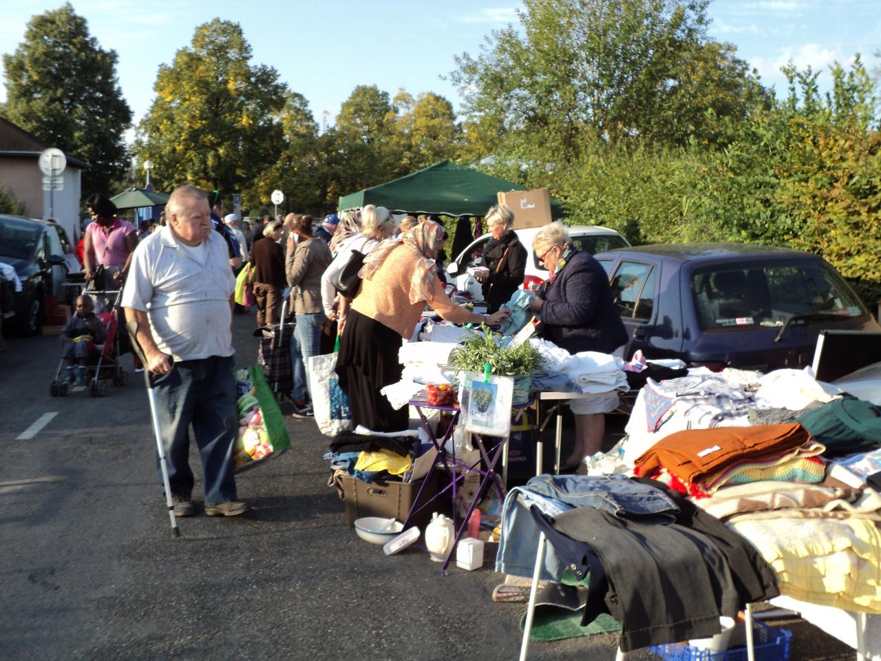 Marché aux puces Rotonde