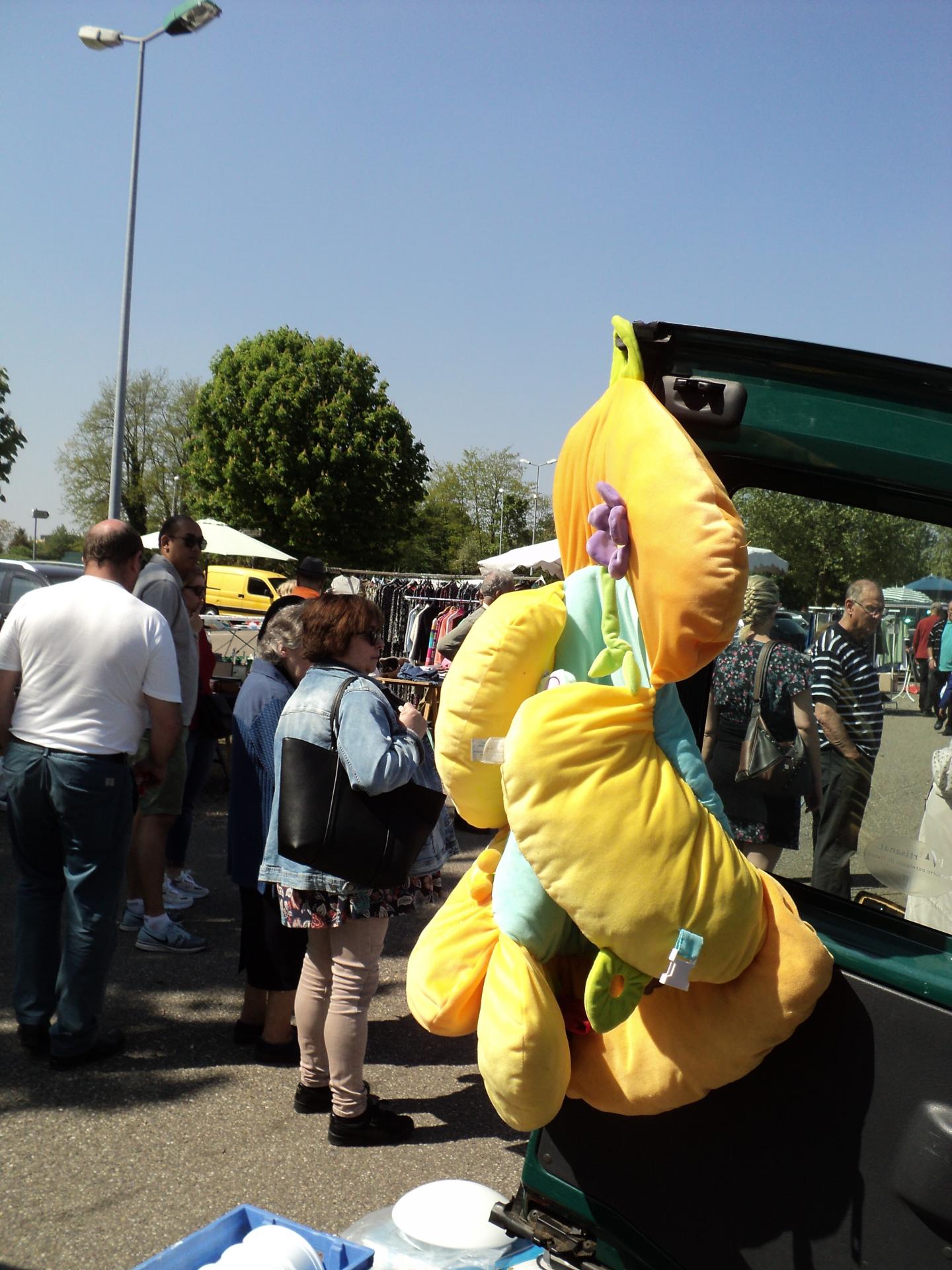 Marché aux puces Ducs d'Alsace 1°mai 2019