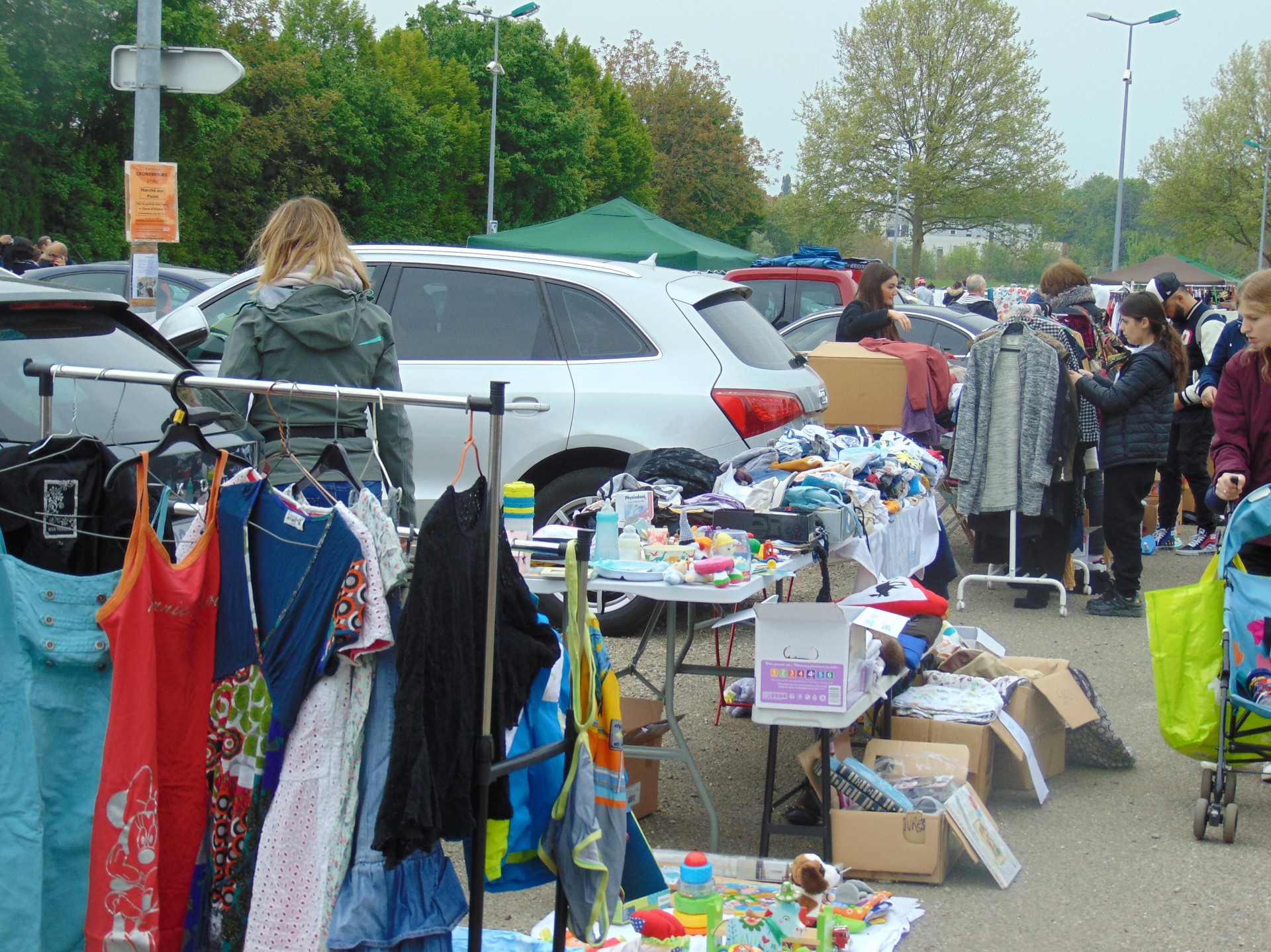 Marché aux puces Ducs d'Alsace 1° mai 2022