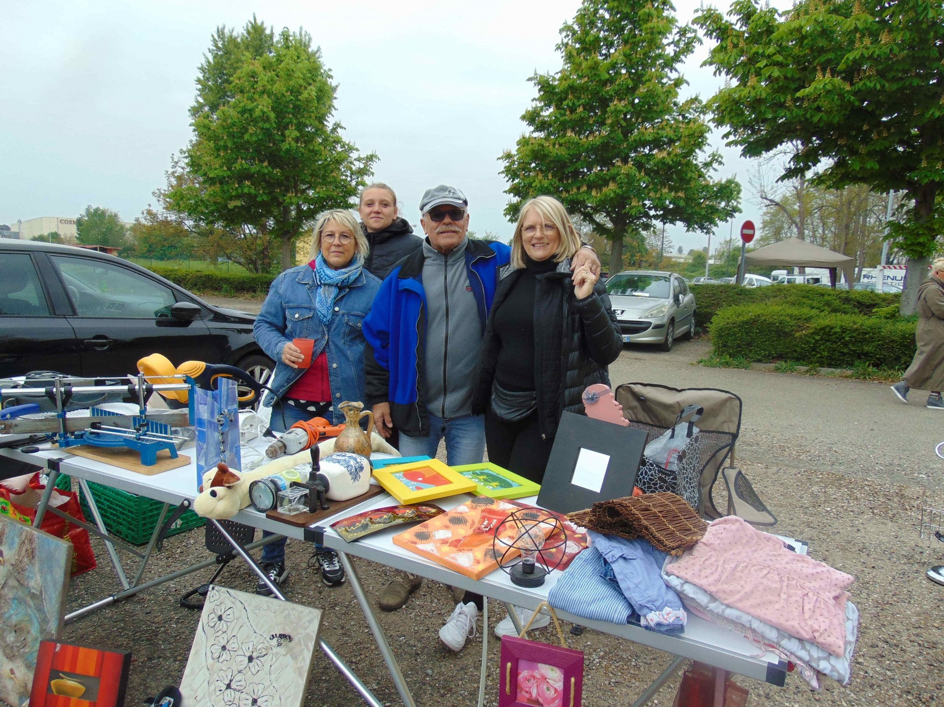 Marché aux puces Ducs d'Alsace 1° mai 2022