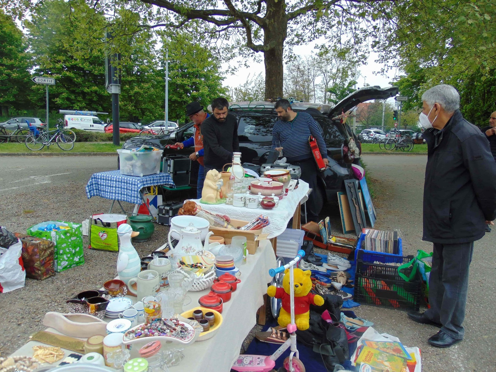 Marché aux puces Ducs d'Alsace 1° mai 2022