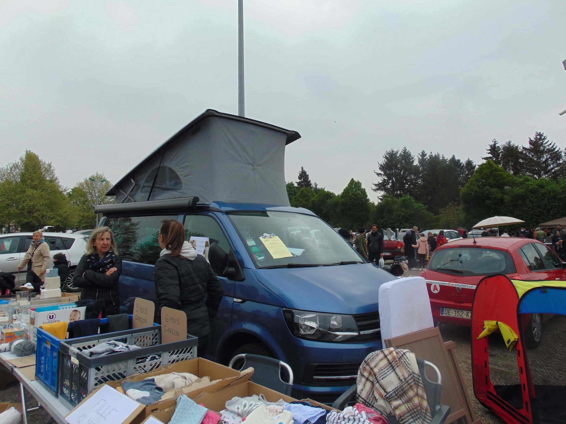 Marché aux puces Ducs d'Alsace 1° mai 2022
