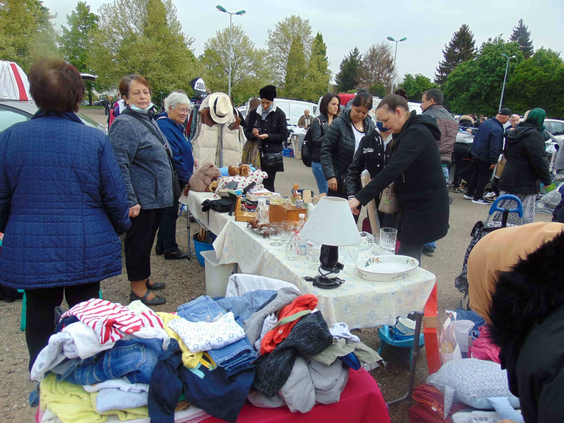 Marché aux puces Ducs d'Alsace 1° mai 2022